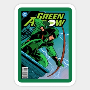 Green Arrow Sticker